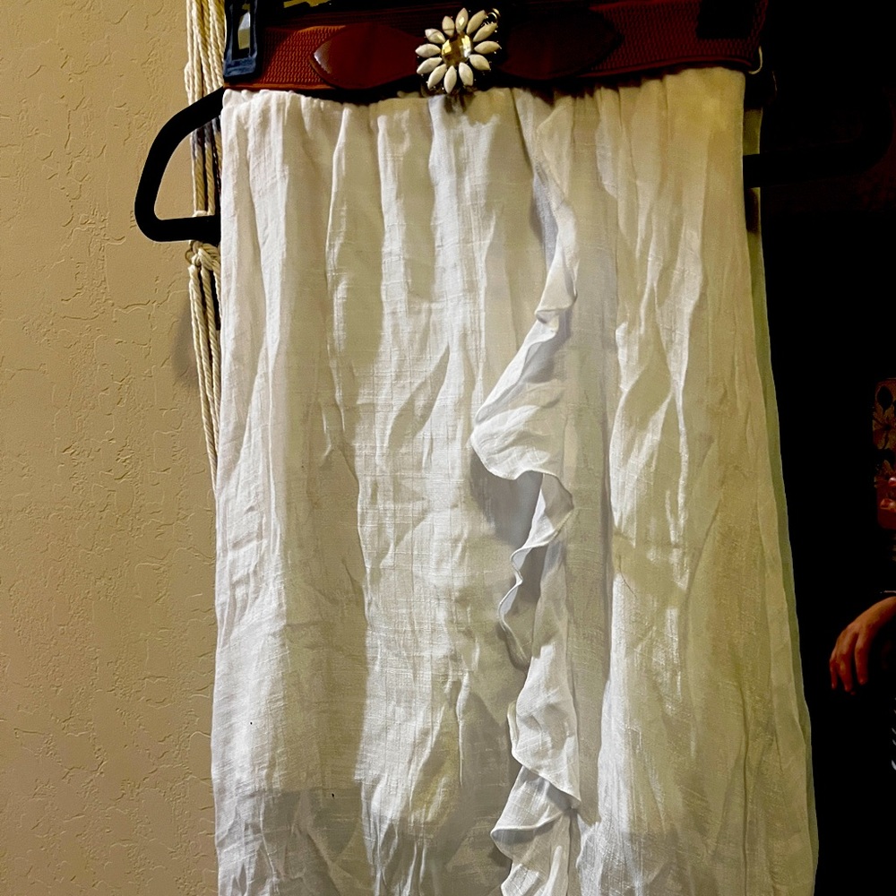 White skirt never worn